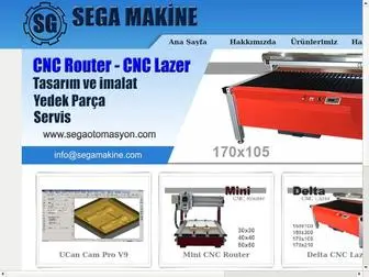 Segamakine.com(Sega Makine) Screenshot