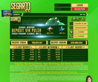 Segarqq.cc(Qq online) Screenshot