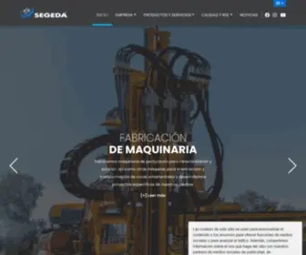 Segeda.com(Material de perforacion) Screenshot