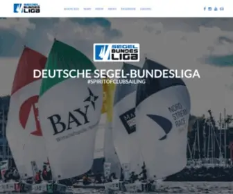 Segelbundesliga.de(Die Deutsche Segel) Screenshot