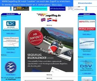 Segelflug.de(Übersicht) Screenshot