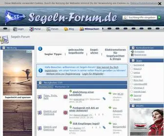 Segeln-Forum.de(Startseite) Screenshot