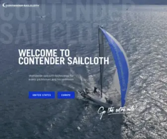 Segeltuch.de(Contender Sailcloth) Screenshot