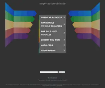 Seger-Automobile.de(Eu fahrzeuge) Screenshot