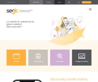 Segic.ca(Avantages collectifs et individuels) Screenshot