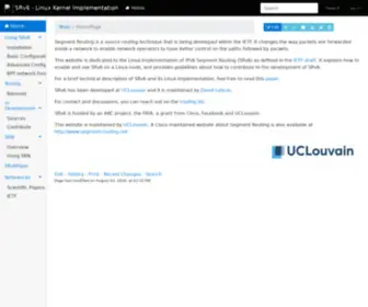 Segment-Routing.org(SRv6) Screenshot