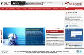 Segnant.com(Segnant Technologies) Screenshot