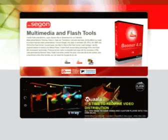 Segon.com(Flash and Multimedia tools for Windows) Screenshot