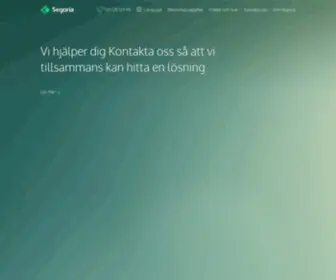 Segoria.com(Segoria Sweden) Screenshot