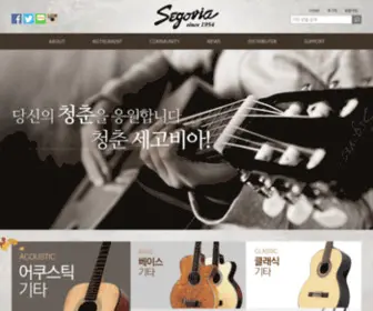 Segovia-Guitar.com(Segovia Guitar) Screenshot