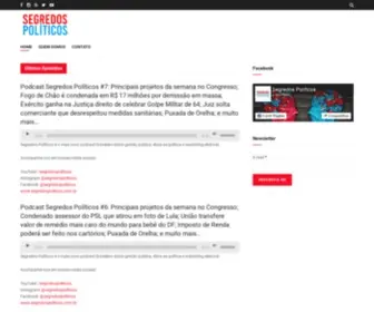 Segredospoliticos.com.br(Instituto Segredos Políticos) Screenshot