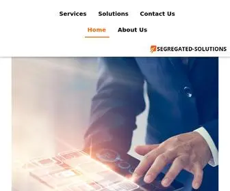 Segregatedsolutions.com(The Gateway Cashier Technology for your needs) Screenshot