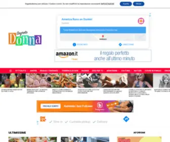 Segretodonna.com(Scopri sul sito web di Segreto Donna tutte le sezioni dedicate all'universo femminile) Screenshot