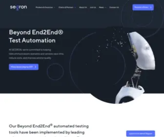 Segron.com(Future Proof of Digital Transformation) Screenshot