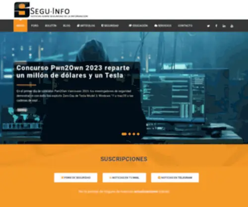 Segu-Info.com.ar(Seguridad informática) Screenshot