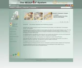 Segufix-Germany.com(SEGUFIX-Bandagen-System) Screenshot