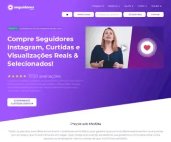 Seguidores.com.br(Comprar Seguidores) Screenshot