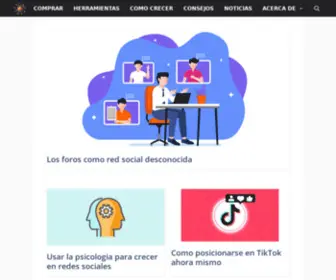 Seguidoresyvisitas.com(Seguidores y Visitas) Screenshot