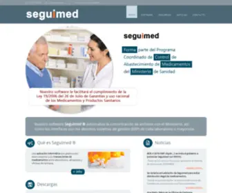 Seguimed.es(Sistema de Gestion de Abastecimiento de Medicamentos) Screenshot