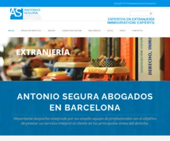 Segura-Abogados.com(Antonio Segura) Screenshot