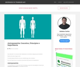 Segurancadotrabalhoacz.com.br(SEGURANÇA DO TRABALHO ACZ) Screenshot