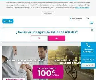 Segurcaixaadeslas.es(Seguros de salud SegurCaixa Adeslas) Screenshot