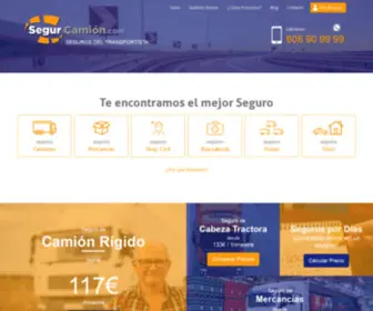 Segurcamion.com(Seguros) Screenshot