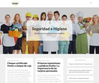 Seguridad-E-Higiene.com.ar(Servicio externo para todo tipo de industrias) Screenshot