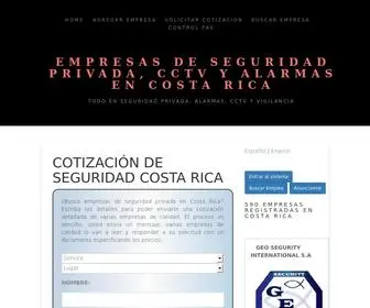 Seguridad-Privada-Costa-Rica.info(Empresas de seguridad privada) Screenshot