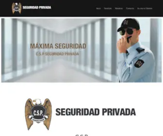 Seguridadcsp.com.ar(Seguridad CSP) Screenshot