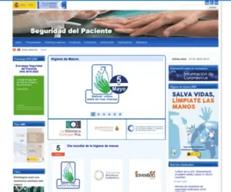 Seguridaddelpaciente.es(Seguridad del Paciente) Screenshot