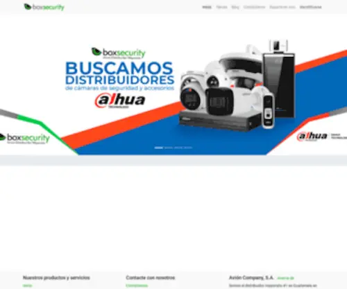 Seguridadguatemala.com(BoxSecurity) Screenshot