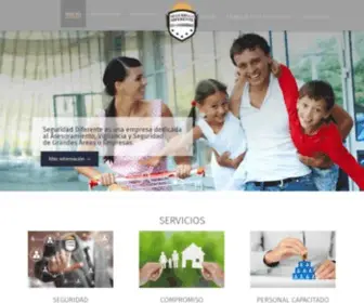 Seguridadiferente.com.uy(Seguridad Diferente) Screenshot