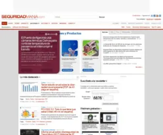 Seguridadmania.com(Portal en español sobre tecnologías para la seguridad física) Screenshot