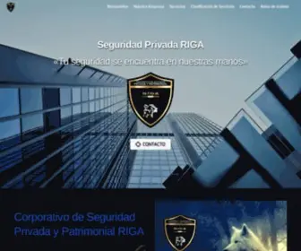 Seguridadriga.com(Corporativo de Seguridad) Screenshot