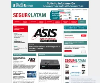 Segurilatam.com(Revista especializada en Seguridad en Latinoamérica) Screenshot