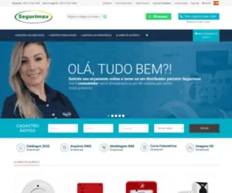 Segurimax.com.br(A Melhor em Luminárias de Emergência LED do Brasil) Screenshot