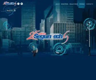 Seguritech.com(Inicio) Screenshot