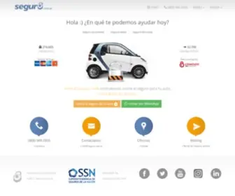 Seguro.com.ar(Seguros por internet) Screenshot