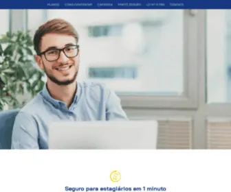 Segurodeestagiarios.com.br(Seguro de Vida para Estagiário) Screenshot