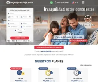 Seguroparaviaje.com(Seguro de viaje) Screenshot