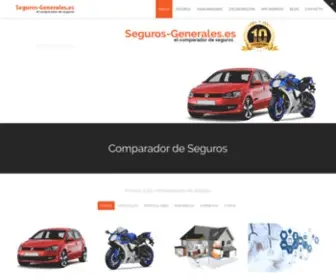 Seguros-Generales.es(El comparador de Seguros Generales) Screenshot
