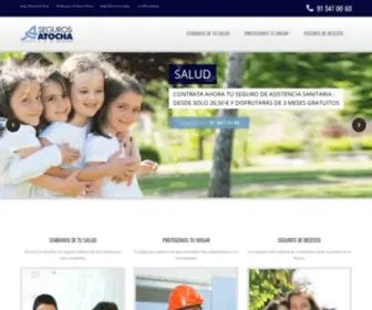 Segurosatocha.com(Seguros Atocha) Screenshot