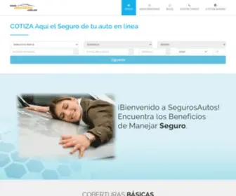 Segurosautos.com.mx(Seguros de Autos) Screenshot