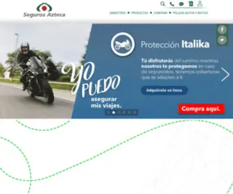 Segurosazteca.com.mx(Seguros Azteca) Screenshot