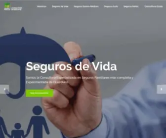 Segurosenqueretaro.com.mx(Seguros AES) Screenshot