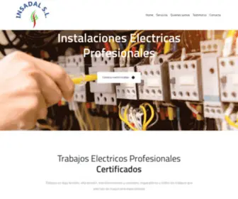 Segurosmoto.com.es(Instalaciones Electricas Profesionales) Screenshot