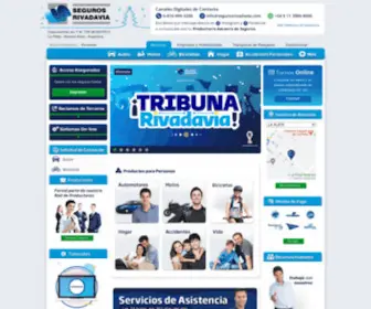 Segurosrivadavia.com(Seguros Rivadavia. Servicios y Consultas 0) Screenshot
