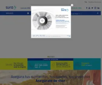 Segurossura.com.do(SURA) Screenshot