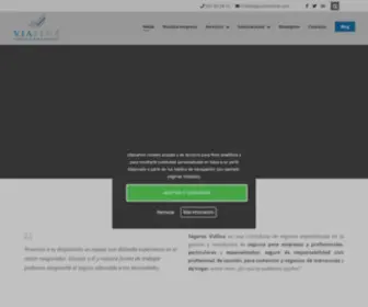 Segurosviafina.com(Correduría de seguros Viafina) Screenshot